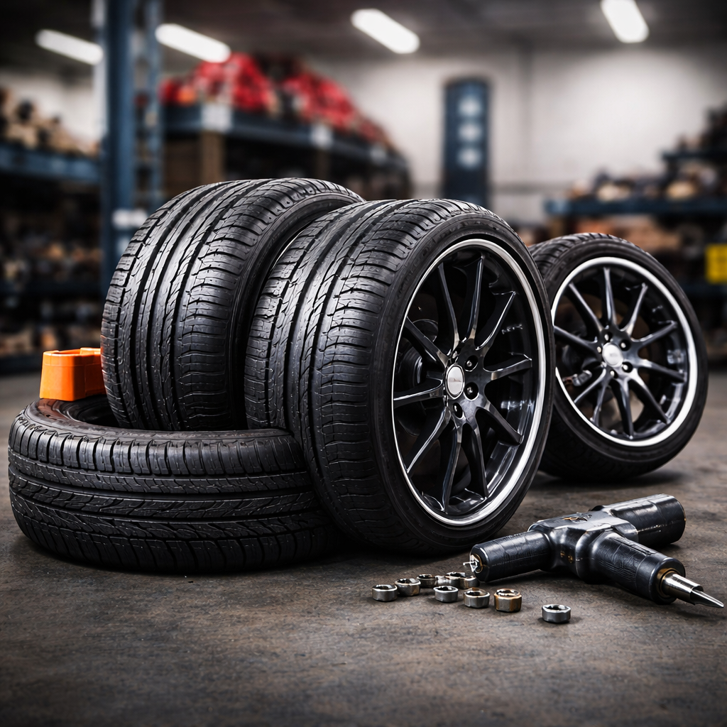 Tires and wheels