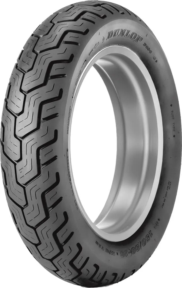 D404 Rear Motorcycle Tire 170/80-15 (77H) Black Wall